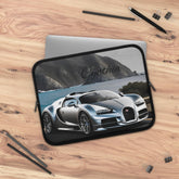 Custom Bugatti Laptop Sleeve, Personalized Tech Case, Car Lovers Gift, Travel Accessory, Unique Design