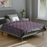 Floral Rose Microfiber Blanket, Cozy Throw, Soft Home Decor, Perfect Gift for Birthdays, Weddings, and Anniversaries