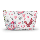 Love-Themed Accessory Pouch, Perfect Gift for Valentine&