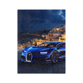 Luxury Velveteen Microfiber Blanket for Car Enthusiasts, Cozy Home Decor, Perfect Gift for Birthdays, Father&