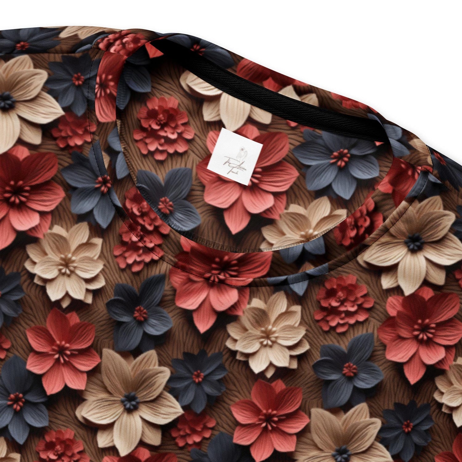 Bright Floral All-Over Pattern Sweatshirt for Women – Vibrant & Cozy Floral Sweatshirt for Every Season