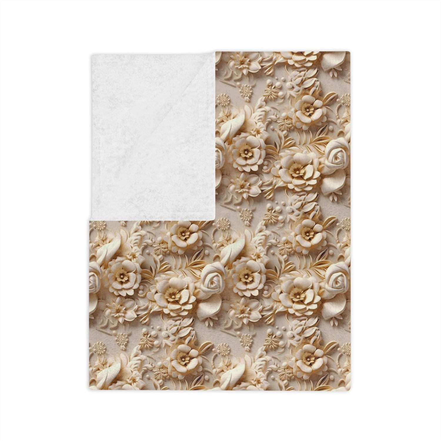 Elegant Velveteen Microfiber Blanket for Cozy Comfort, Luxurious Home Decor, Gift for Weddings, Valentine&