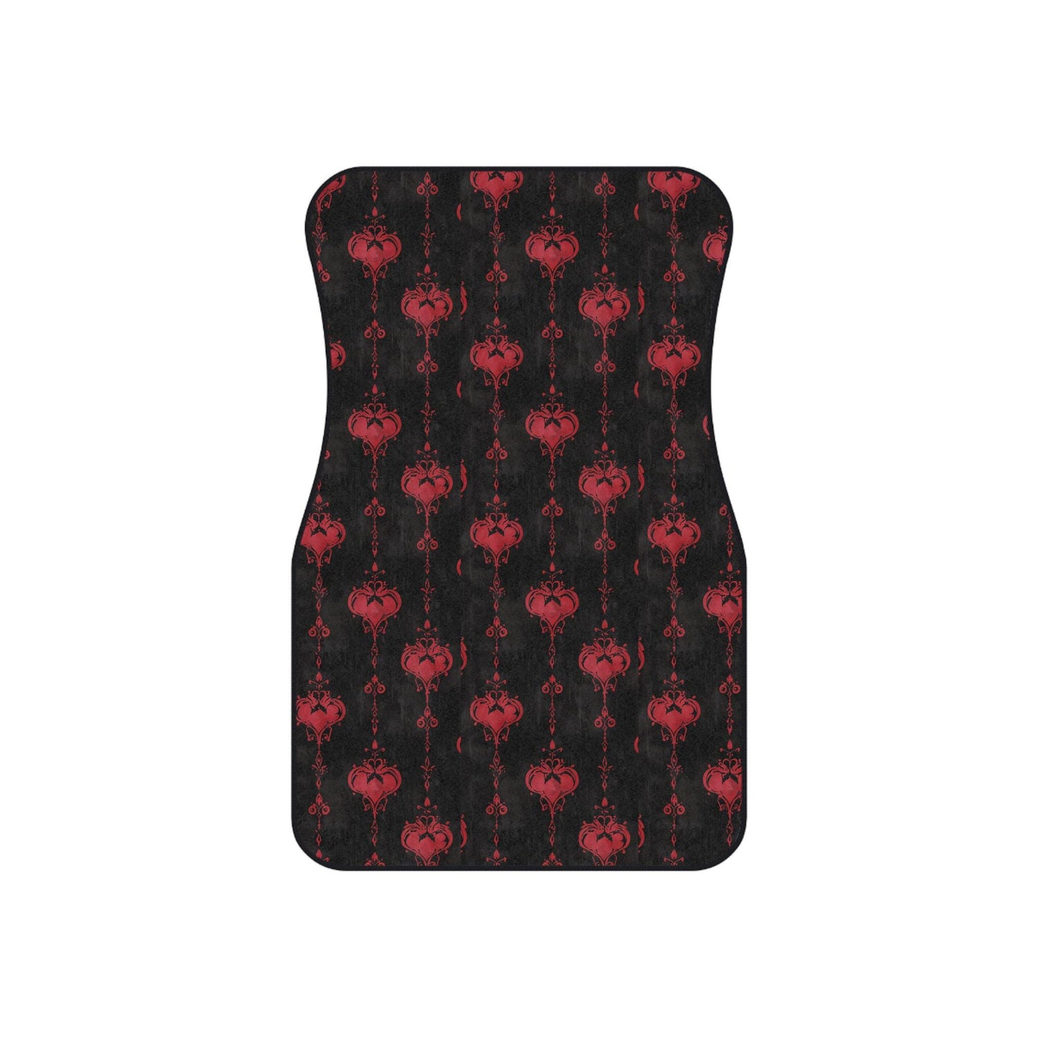 Elegant Gothic Car Mats - Set of 4, Unique Auto Accessories, Flooring for Holidays, Perfect for Car Lovers, Stylish Vehicle Decor