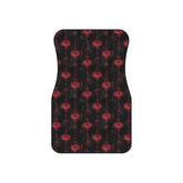 Elegant Gothic Car Mats - Set of 4, Unique Auto Accessories, Flooring for Holidays, Perfect for Car Lovers, Stylish Vehicle Decor