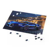 Luxury Sports Car Puzzle, Perfect Gift for Car Enthusiasts, Family Game Night, 120-500 Piece Jigsaw, Home Decor, Challenges & Fun, Bugatti