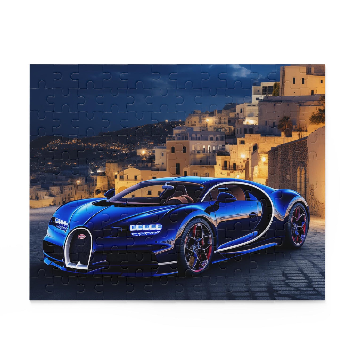 Luxury Sports Car Puzzle, Perfect Gift for Car Enthusiasts, Family Game Night, 120-500 Piece Jigsaw, Home Decor, Challenges & Fun, Bugatti