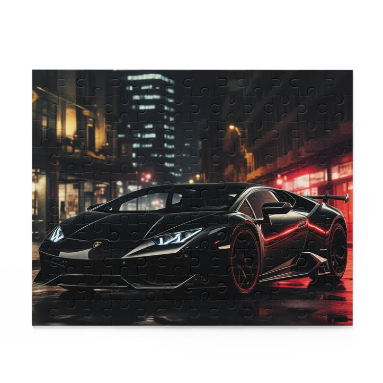 Luxury Sports Car Puzzle, Ideal Gift for Enthusiasts, 120-500 Piece Options, Perfect for Game Night, Auto Lovers, Home Decor, Lamborghini