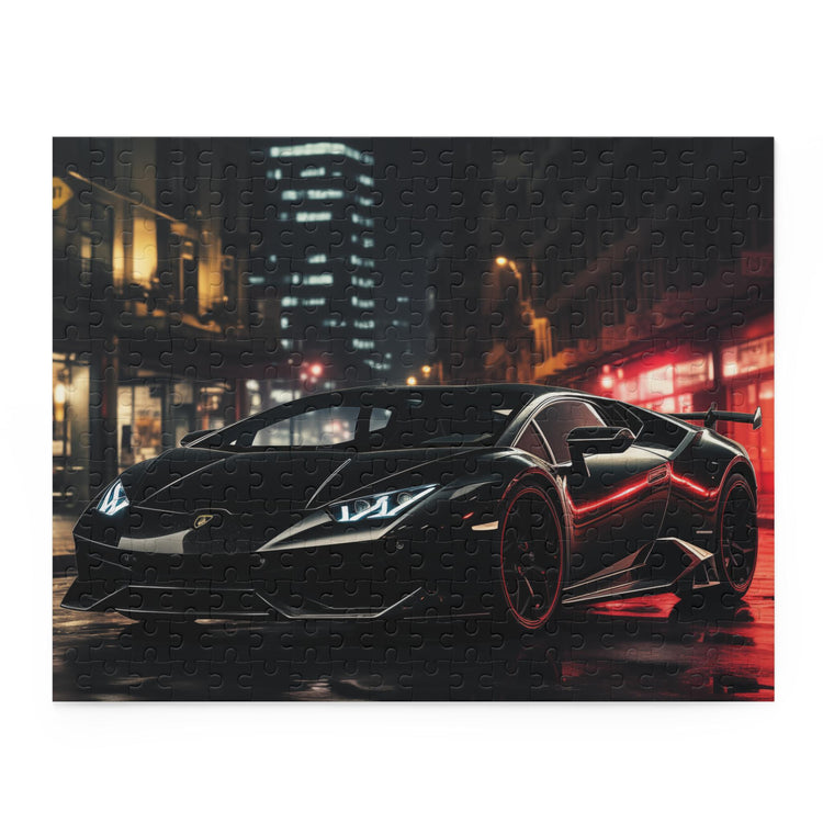 Luxury Sports Car Puzzle, Ideal Gift for Enthusiasts, 120-500 Piece Options, Perfect for Game Night, Auto Lovers, Home Decor, Lamborghini