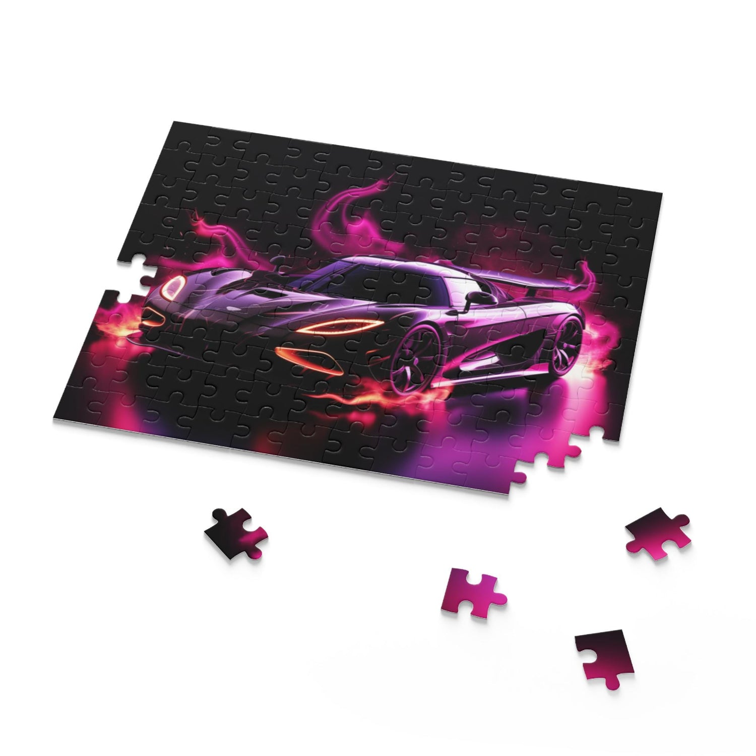 Sporty Car Puzzle - 120 to 500-Piece Jigsaw, Race Car Lover Gift, Family Game Night, Teen Boy Gift, Unique Home Decor