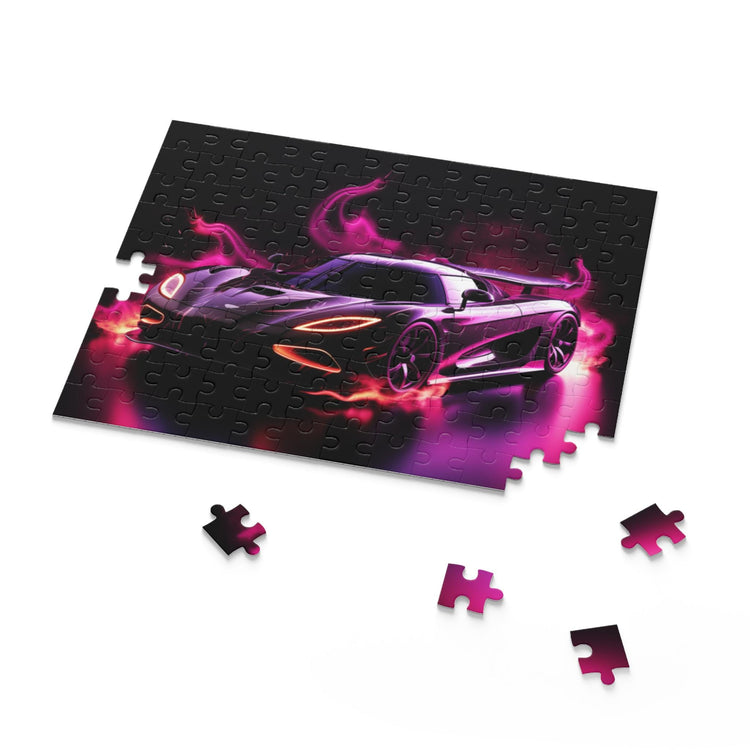 Sporty Car Puzzle - 120 to 500-Piece Jigsaw, Race Car Lover Gift, Family Game Night, Teen Boy Gift, Unique Home Decor