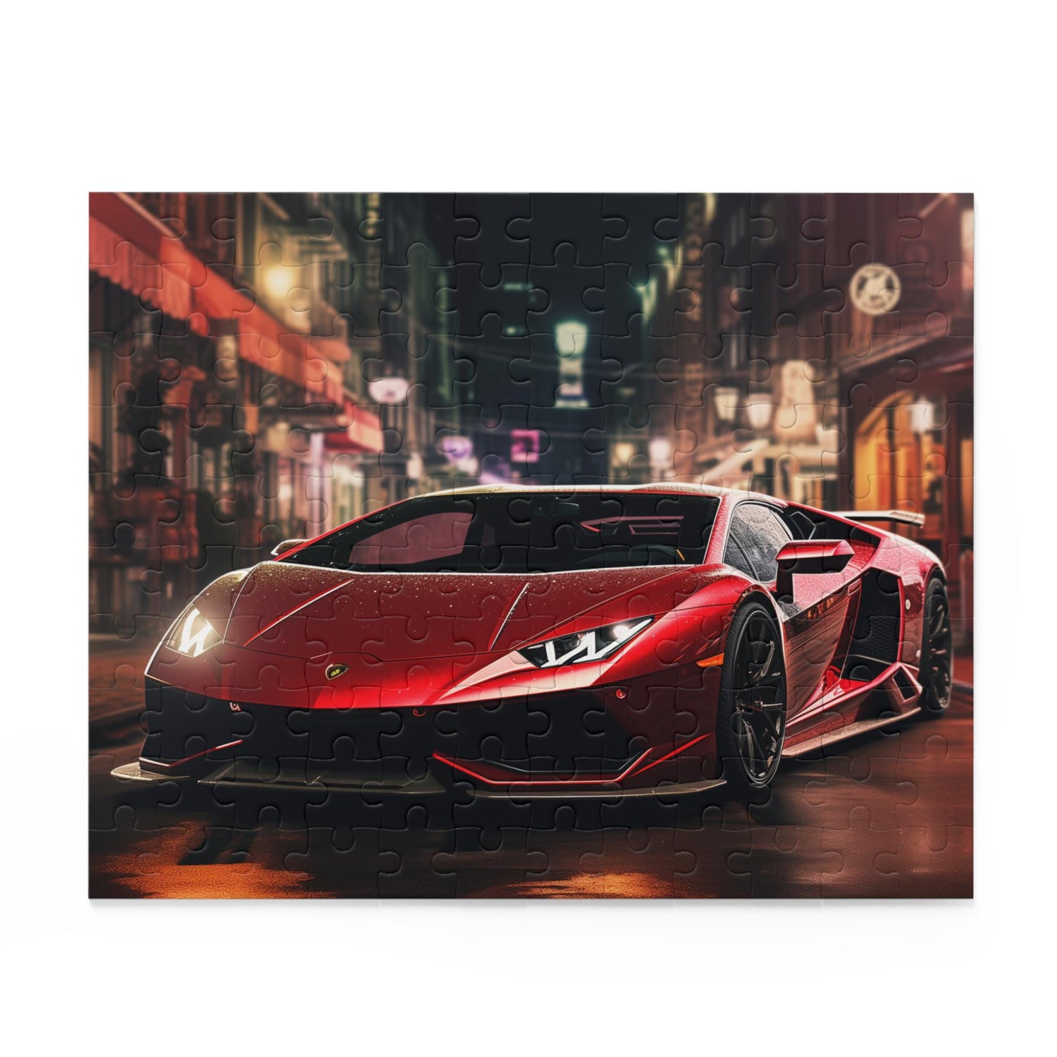 Lamborghini Puzzle (120, 252, 500-Piece) - Car Lover Gift, Automotive Decor, Family Game Night, Unique Wall Art, Birthday Present
