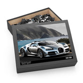 Luxury Car Puzzle, Stunning 3D Bugatti Jigsaw, Perfect Gift for Car Lovers, Family Game Night, Home Decor, 120, 252, 500-Piece