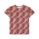 Kids Floral Sports Jersey, Cute Activewear for Boys & Girls, Ideal for Birthdays, Sports Events, Summer Fun, Playful Vibes