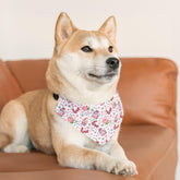 Colorful Pet Bandana Collar, Cute dog accessory for love, Valentine&