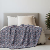 Cozy Velveteen Plush Blanket, Soft Throw for Home Decor, Perfect as a Gift for Birthdays, Holidays, or Relaxation