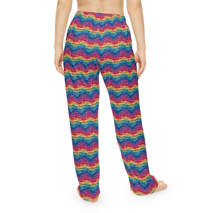 Vibrant Rainbow Wave Women&