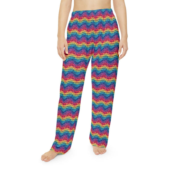Vibrant Rainbow Wave Women&