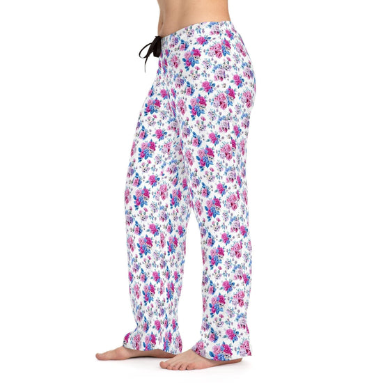 Pantalones de pijama florales para mujer, ropa de dormir acogedora, perfectos para relajarse, ideales para regalar, noches de primavera y verano.