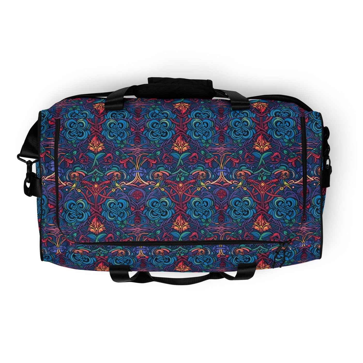 Stylish All-Over Print Travel Duffle Bag | Trendy, Spacious Weekender Bag for Travel & Sports | Perfect Gift for Her