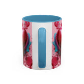 Heart Drip Coffee Mug, Romantic Gift, Valentine&