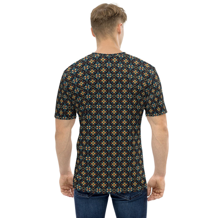 Stylish Geometric All-Over Print Men&