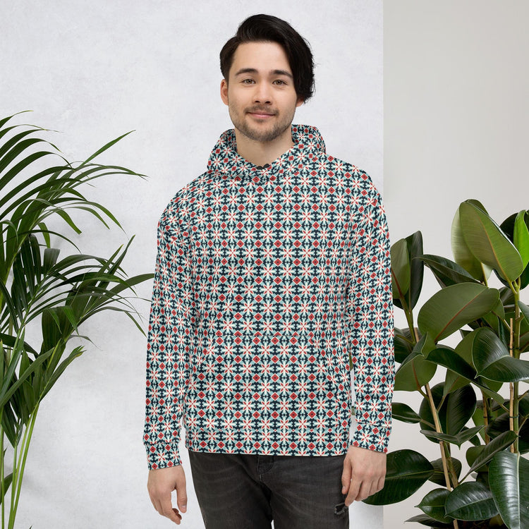 Vibrant All-Over Print Hoodie for Men - Ultra-Soft, Comfortable, Stylish - Perfect for Casual Wear & Bold Fashion Statements