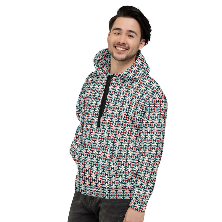 Vibrant All-Over Print Hoodie for Men - Ultra-Soft, Comfortable, Stylish - Perfect for Casual Wear & Bold Fashion Statements