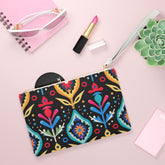 Vibrant Floral Clutch Bag - Boho Chic Accessory for Parties, Travel, Festivals, Everyday Use, Gift for Her