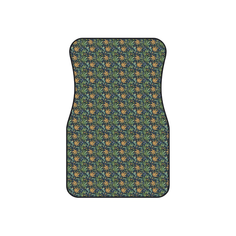 Floral Car Mats Set, Vibrant Auto Accessories, Unique Car Decor, Gift for Car Lovers, Stylish Floor Mats, Perfect for Road Trips