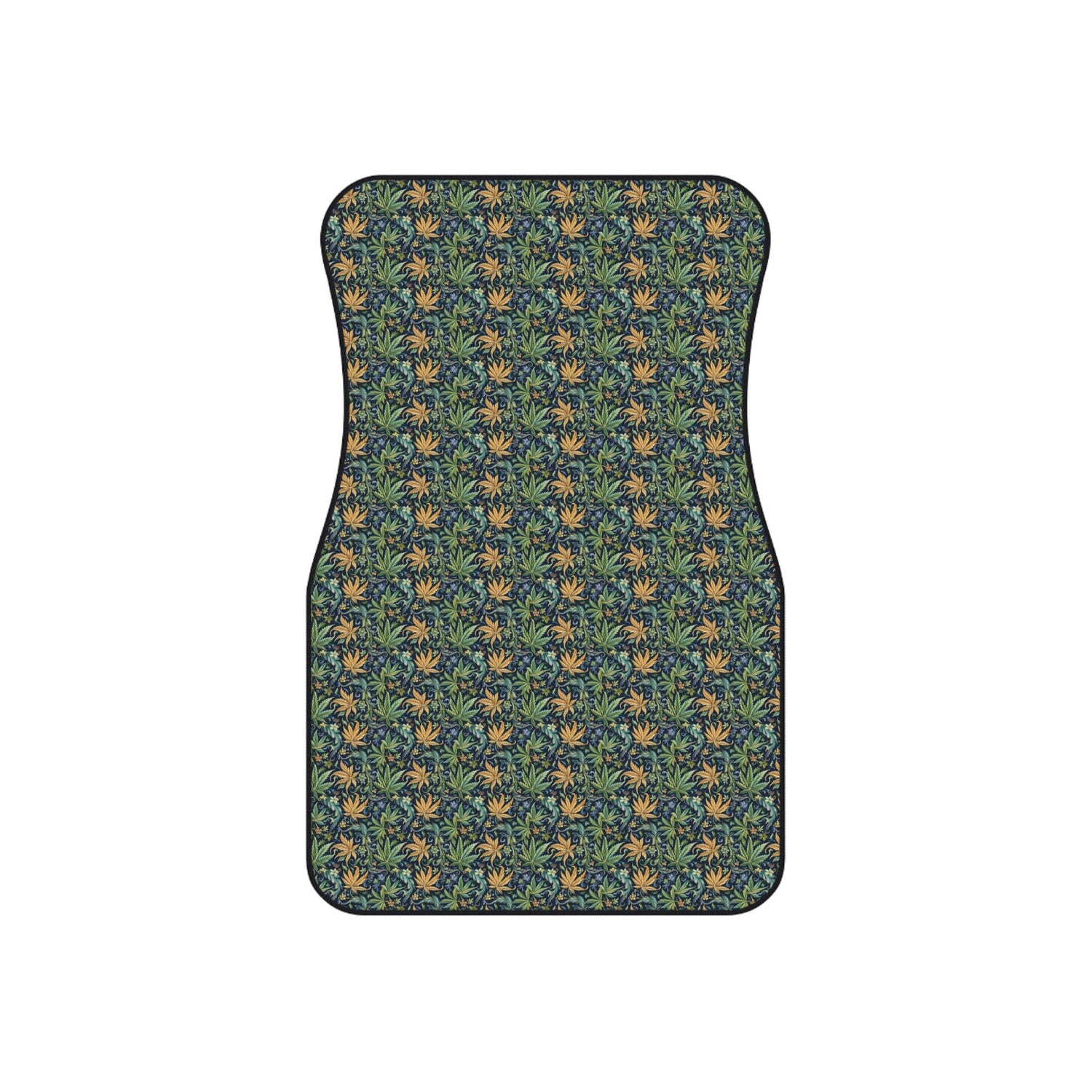 Floral Car Mats Set, Vibrant Auto Accessories, Unique Car Decor, Gift for Car Lovers, Stylish Floor Mats, Perfect for Road Trips