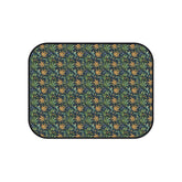 Floral Car Mats Set, Vibrant Auto Accessories, Unique Car Decor, Gift for Car Lovers, Stylish Floor Mats, Perfect for Road Trips