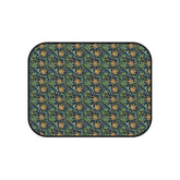 Floral Car Mats Set, Vibrant Auto Accessories, Unique Car Decor, Gift for Car Lovers, Stylish Floor Mats, Perfect for Road Trips