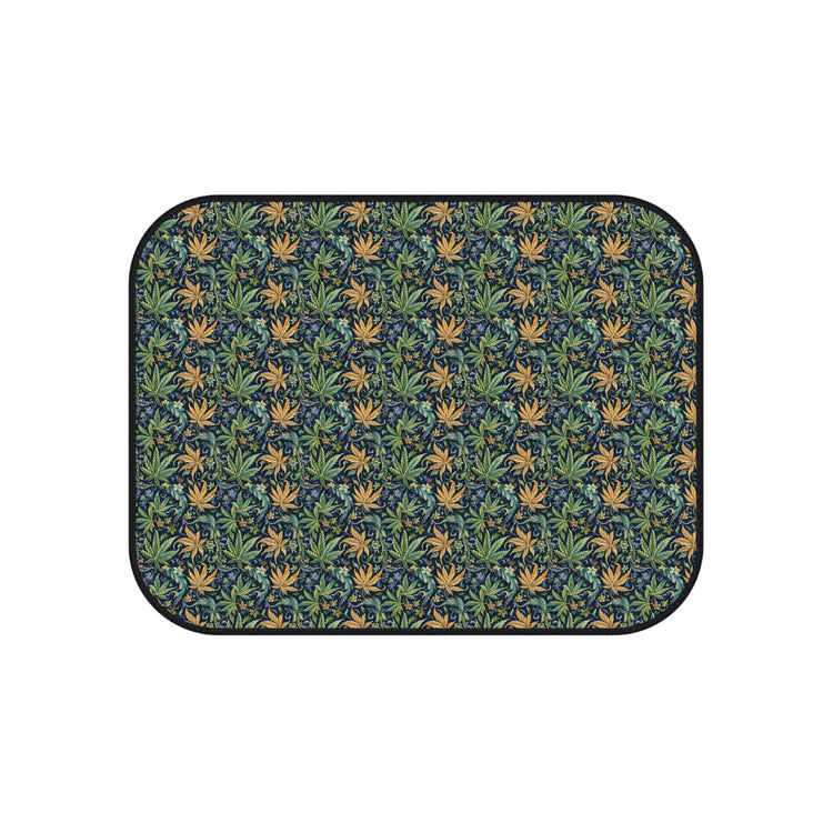 Floral Car Mats Set, Vibrant Auto Accessories, Unique Car Decor, Gift for Car Lovers, Stylish Floor Mats, Perfect for Road Trips