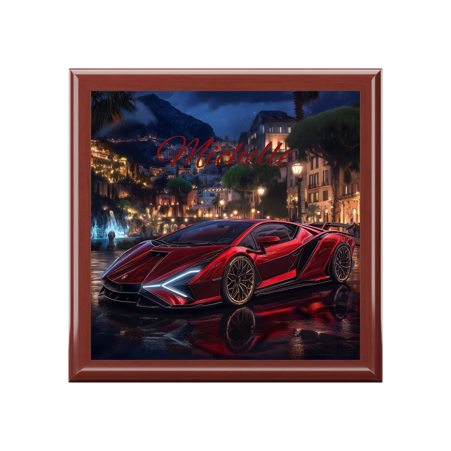 Luxury Car Jewelry Box, Personalized Gift, Elegant Storage, Car Enthusiast Keepsake, Holiday Presents