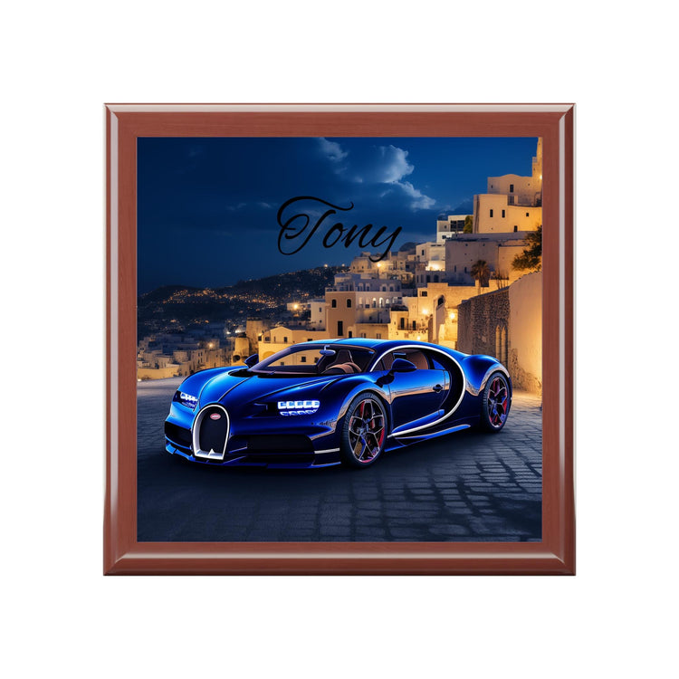 Personalized Luxury Jewelry Box, Custom Car Decor, Gift for Him, Elegant Keepsake, Birthday, Anniversary, Father&