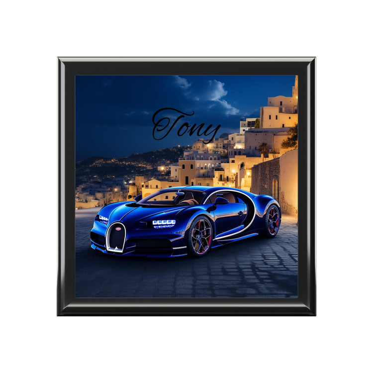 Personalized Luxury Jewelry Box, Custom Car Decor, Gift for Him, Elegant Keepsake, Birthday, Anniversary, Father&