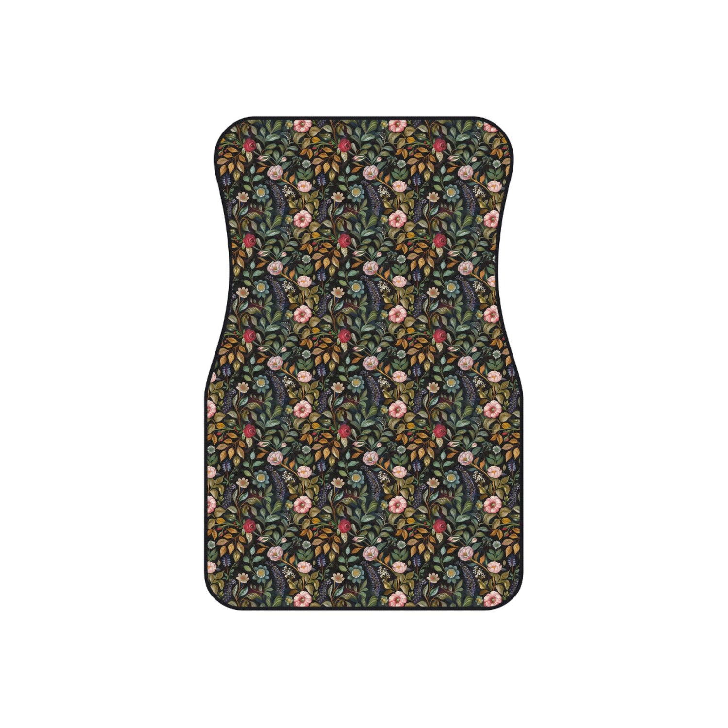 Floral Car Mats Set, Stylish Vehicle Floor Mats, Perfect for Flower Lovers, Great Gift for Home Decor, Car Accessories
