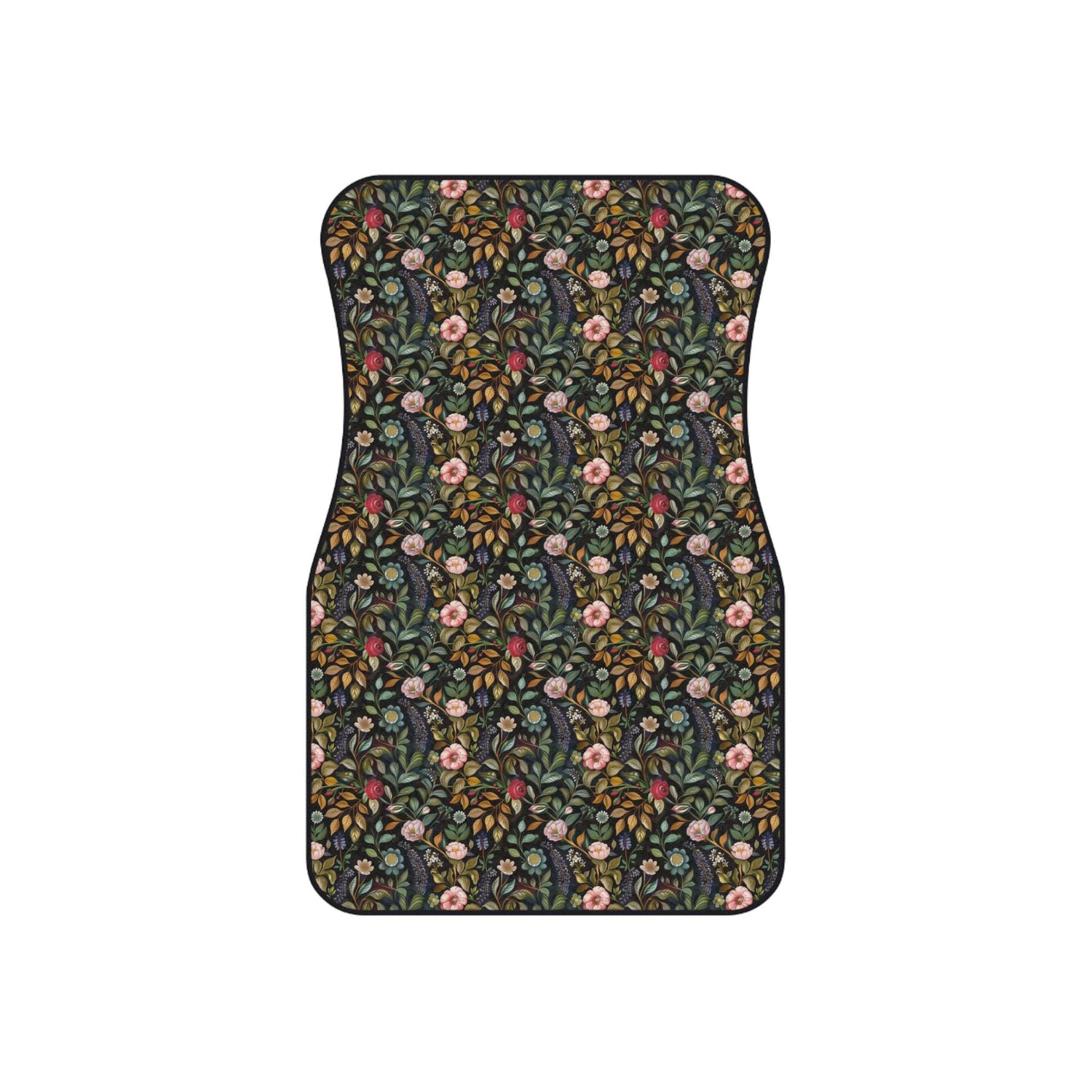 Floral Car Mats Set, Stylish Vehicle Floor Mats, Perfect for Flower Lovers, Great Gift for Home Decor, Car Accessories