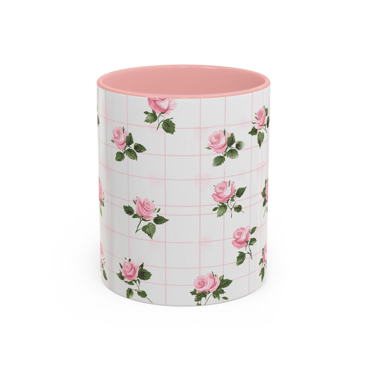 Charming Floral Accent Coffee Mug - Perfect for Tea Lovers, Gift Ideas, Mothers Day, Unique Home Decor, Floral Kitchenware