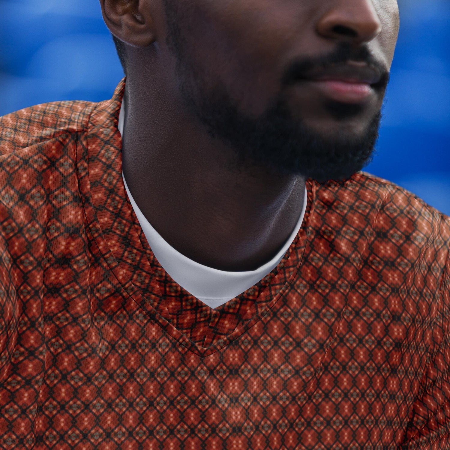 Men’s All-Over Print Stylish Sports Jersey – Bold Design, Premium Comfort, Perfect for Game Days & Casual Wear