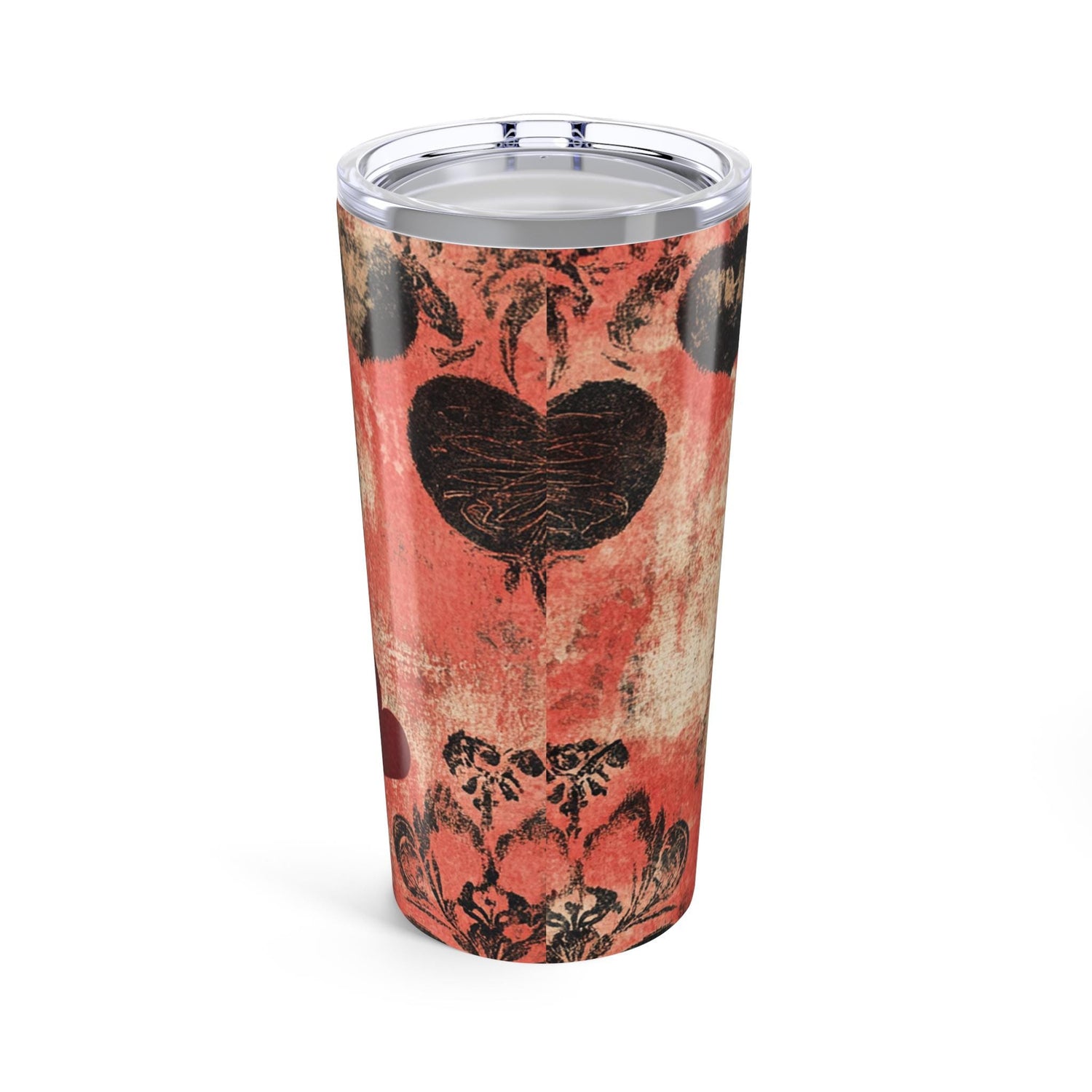 Gothic Rose Tumbler 20oz - Unique Floral Travel Mug, Perfect Gift for Coffee Lovers, Valentine&
