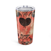 Gothic Rose Tumbler 20oz - Unique Floral Travel Mug, Perfect Gift for Coffee Lovers, Valentine&