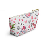 Love-Themed Accessory Pouch, Perfect Gift for Valentine&