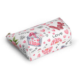 Love-Themed Accessory Pouch, Perfect Gift for Valentine&