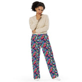 Unicorn Colorful Lounge Pants | Wide-Leg Comfort | Vibrant & Whimsical Design | Perfect for Casual Wear, Yoga, or Lounging in Style