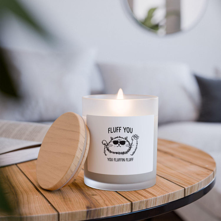 Funny Cat Candle | Cozy Home Decor, Gift for Cat Lovers, Aromatherapy, Relaxation, Birthday/Housewarming Present