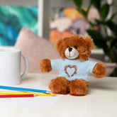 Cuddly Stuffed Animal with Custom Tee | Perfect Gift for Kids, Birthdays, Baby Showers, or Just Because, Adorable Plush Bear, Personalized