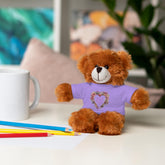 Cuddly Stuffed Animal with Custom Tee | Perfect Gift for Kids, Birthdays, Baby Showers, or Just Because, Adorable Plush Bear, Personalized