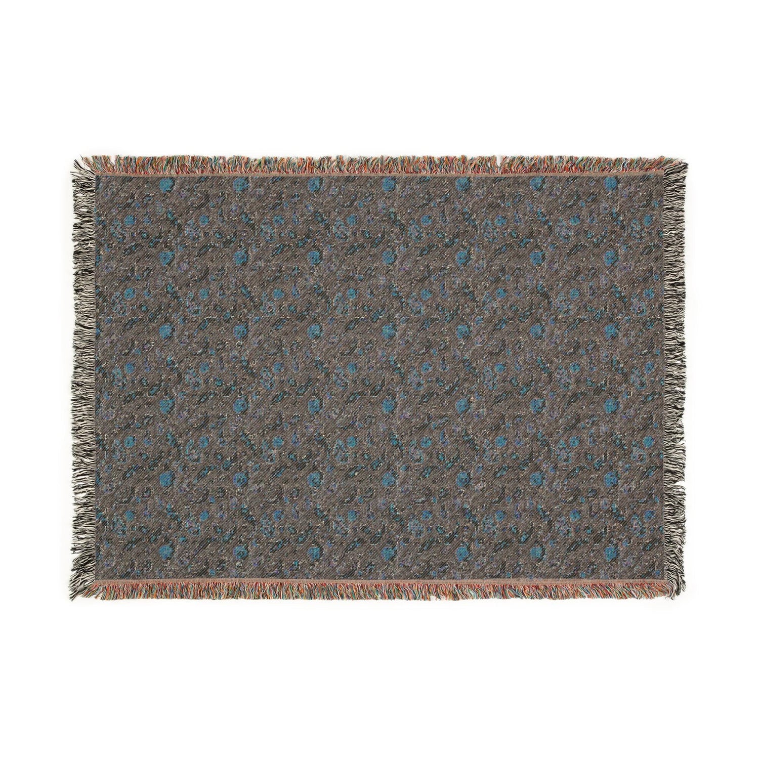 Cozy Floral Woven Blanket, Soft Throw for Home Decor, Ideal Gift for Birthdays, Housewarming, and Cozy Nights, Draping Accent, Stylish