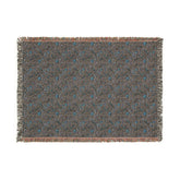 Cozy Floral Woven Blanket, Soft Throw for Home Decor, Ideal Gift for Birthdays, Housewarming, and Cozy Nights, Draping Accent, Stylish